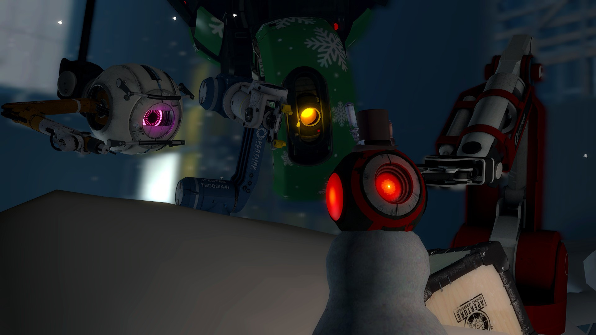 Holiday GLaDOS (Gmod reskin) [Garry's Mod] [Mods]