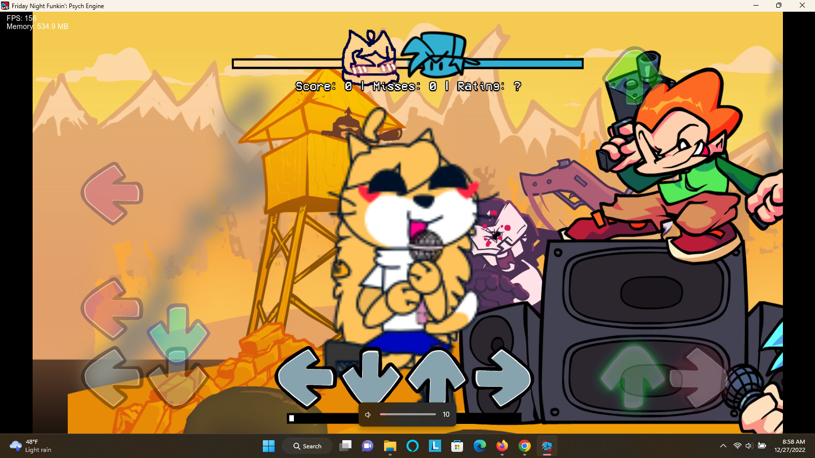 Skylar the (uncanny sky decoy) scratch cat thingy [Friday Night Funkin