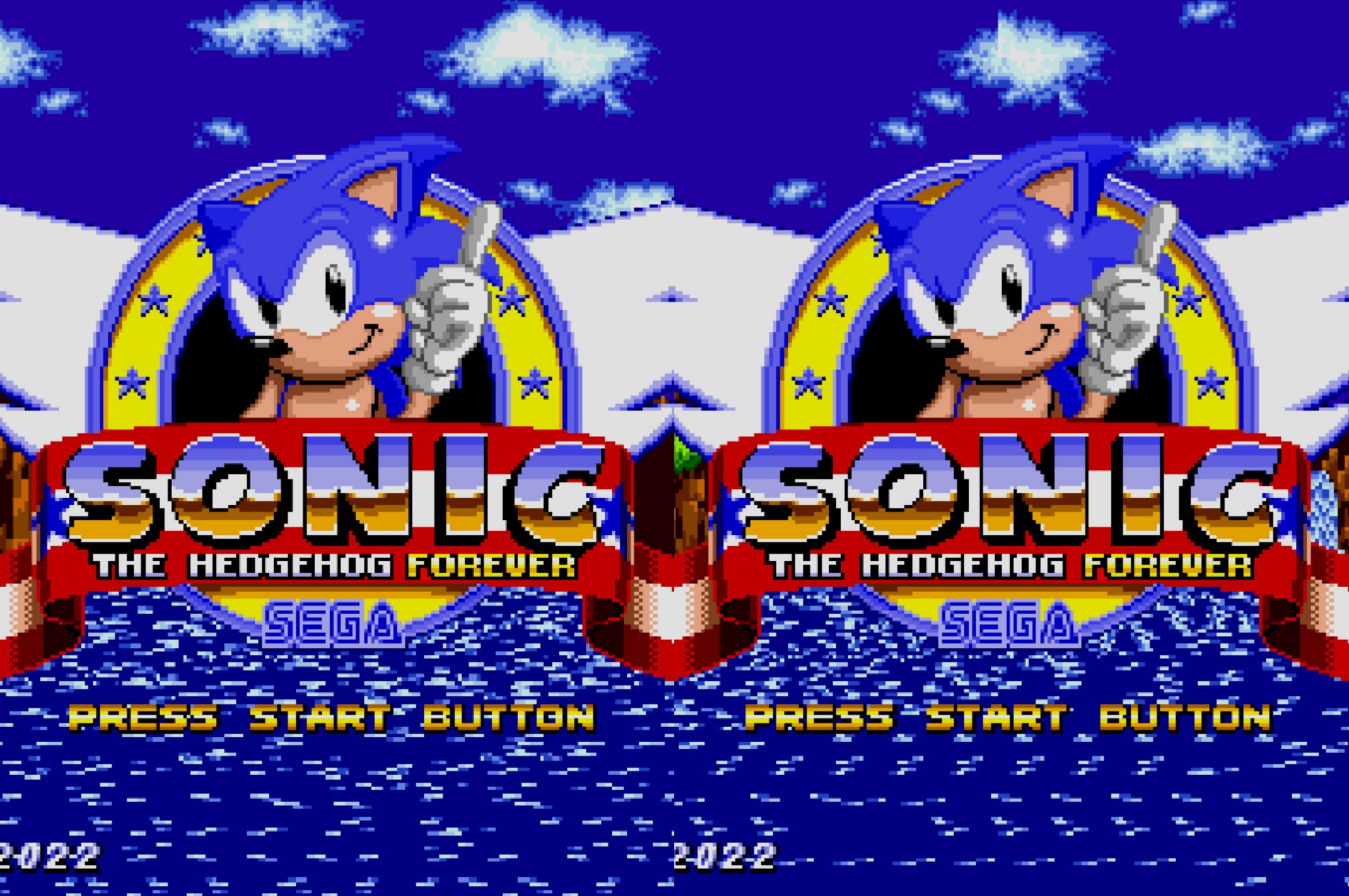 Sprite comparison for Mania's intro animation (SegaSonic, Sonic 1