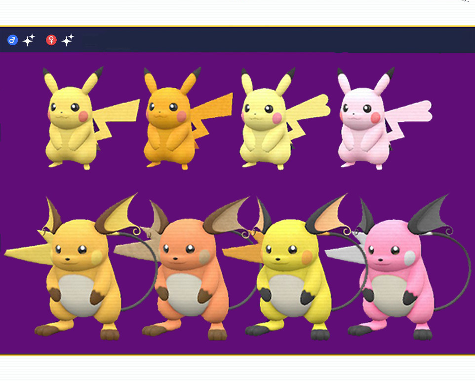 Project Shiny Gender Form Expansion [Pokemon Scarlet & Violet] [Mods]