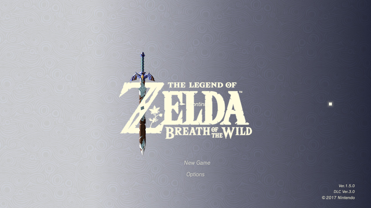 (poc) Centered Titlescreen [The Legend of Zelda: Breath of the Wild ...