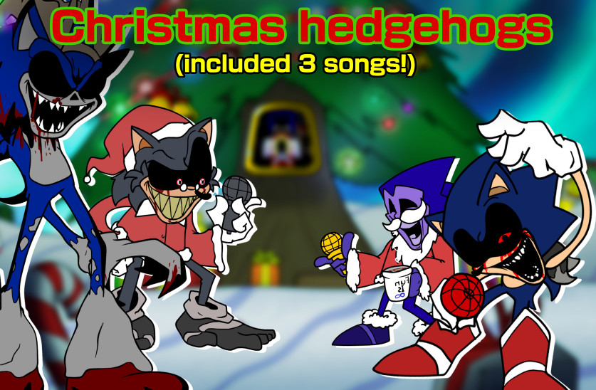 Christmas Hedgehogs