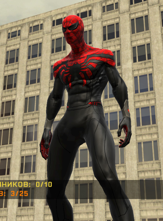 Spider-Man Web of Shadows - Armor Skin Mod by Meganubis on DeviantArt