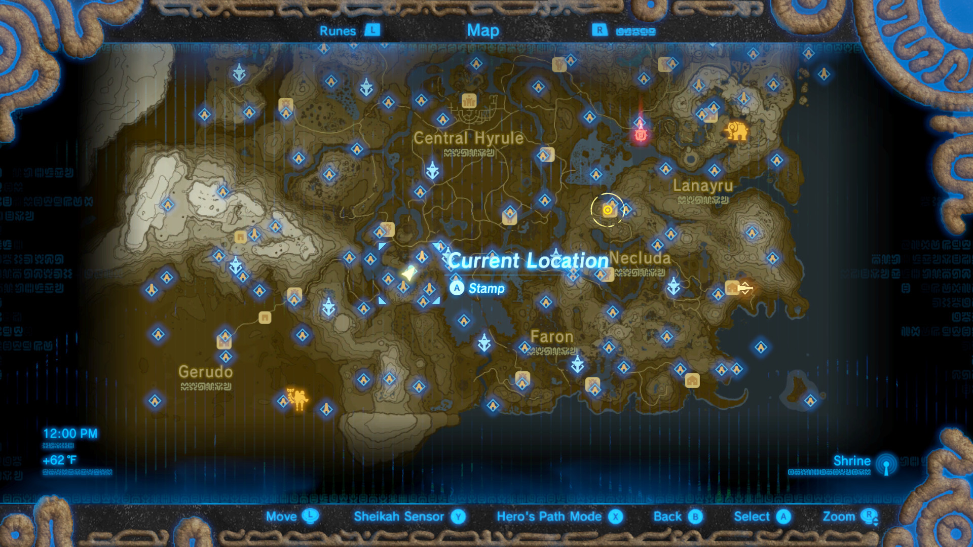 All Maps and Teleports (save file) [The Legend of Zelda: Breath of the ...