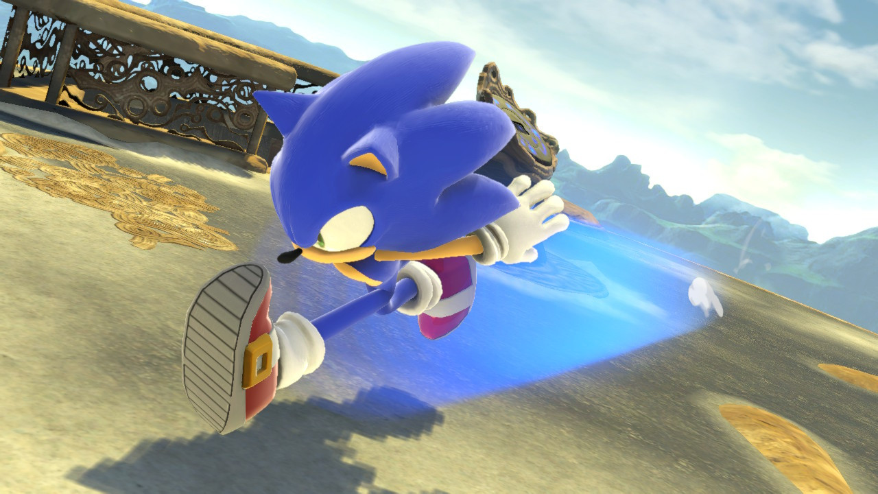 Sonic Speed Trail [Super Smash Bros. Ultimate] [Mods]