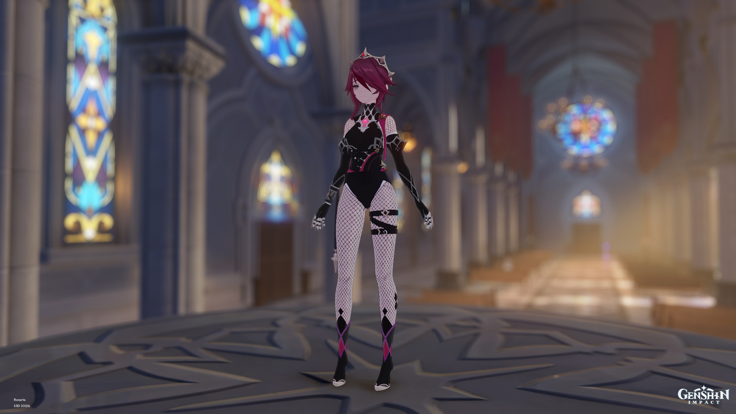 Dark Rosaria w/No Skirt / Head Dress