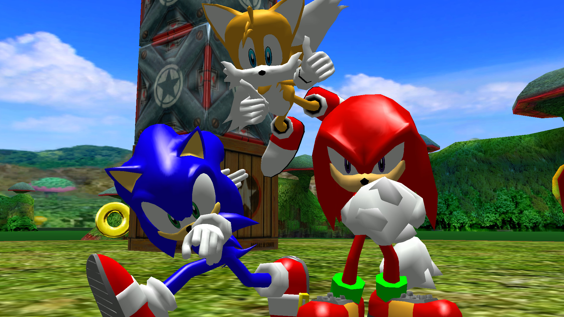 HD Sonic Model Definitive Visual Version Sonic Heroes Mods