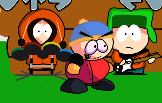 Kenny playing drums GF skin