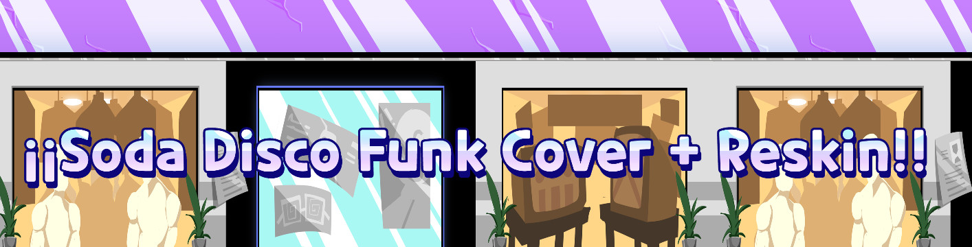 Soda Disco Funk + Reskin Mod for Friday Night Funkin' | FNF Mods