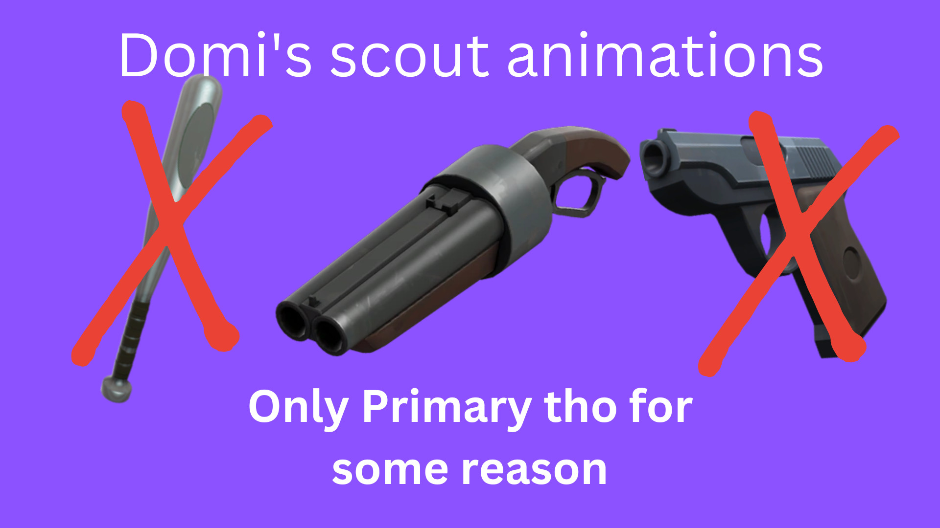 Domivu's scout animation but only the primary slot