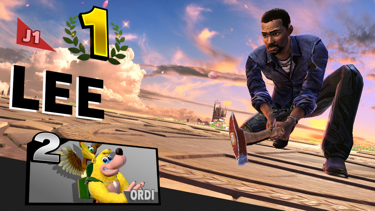 Lee Everett (The Walking Dead) [Super Smash Bros. Ultimate] [Mods]