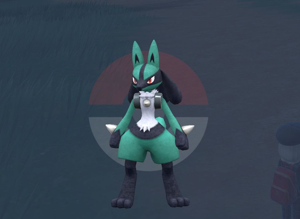 Shiny Lucario Recolor [Pokemon Scarlet & Violet] [Mods]