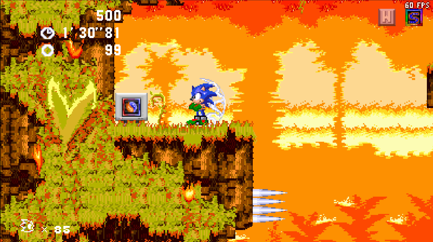 Sonic Robo Blast 2 Monitors in Sonic 3 AIR [Sonic 3 A.I.R.] [Mods]