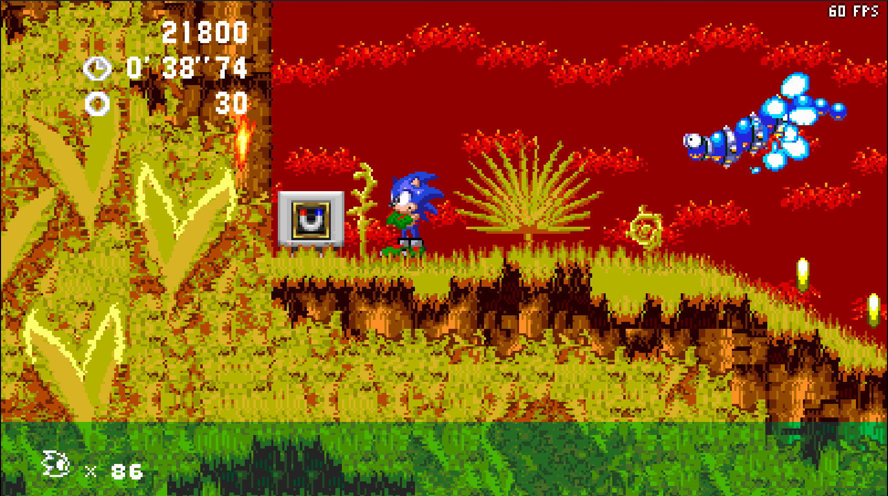 Sonic Robo Blast 2 Monitors in Sonic 3 AIR [Sonic 3 A.I.R.] [Mods]