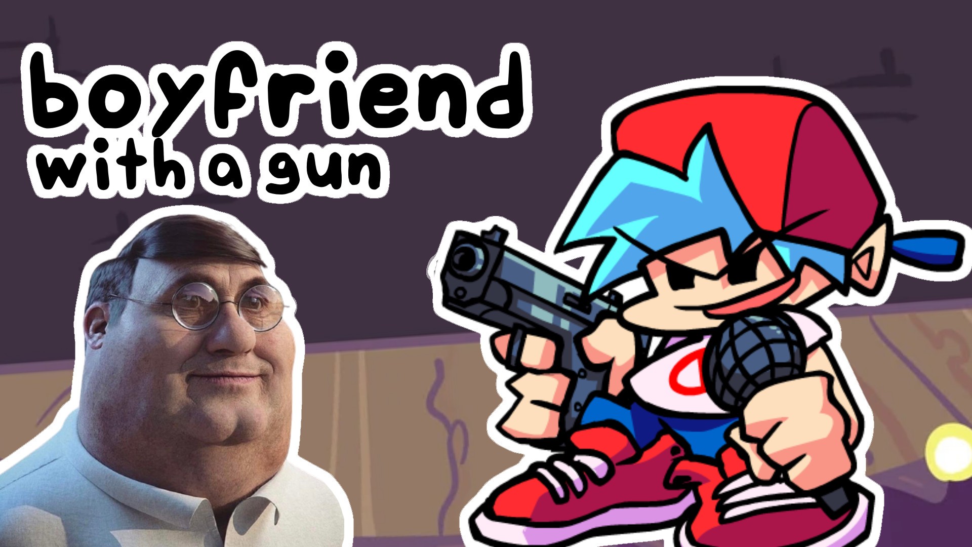 boyfriend with a gun
