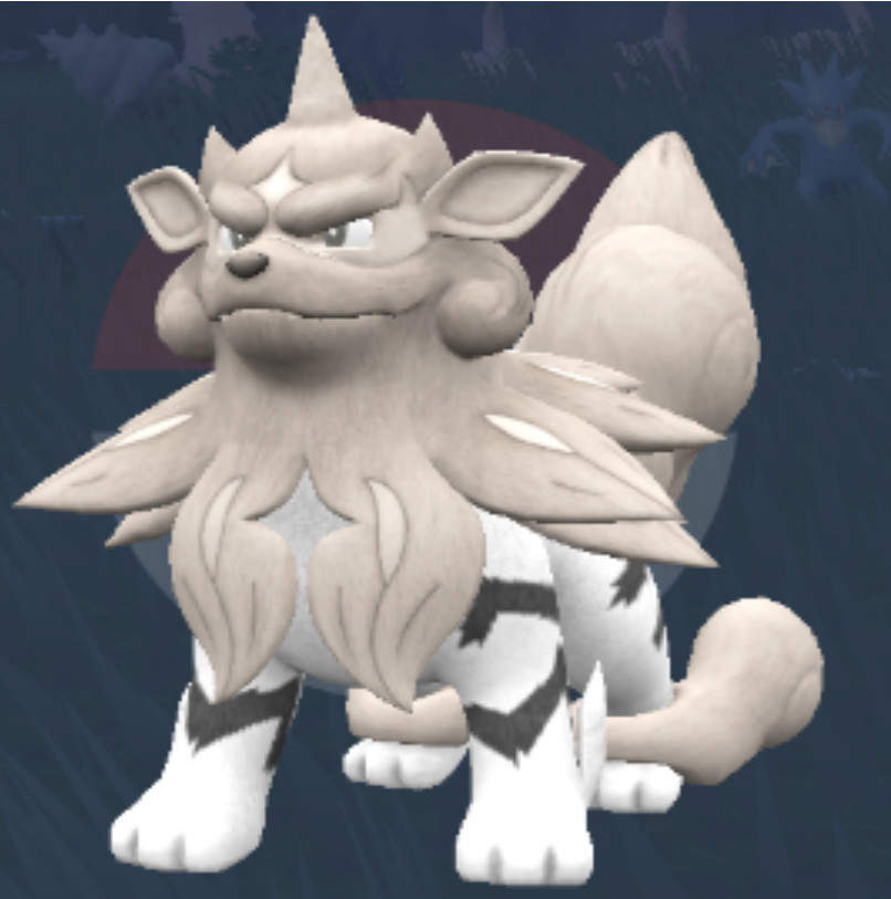 Samoyed Zebra Arcanine (Hisuian) [Pokemon Scarlet & Violet] [Mods]