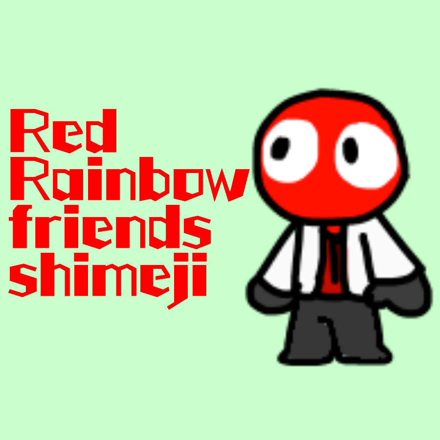 Red from rainbow friends