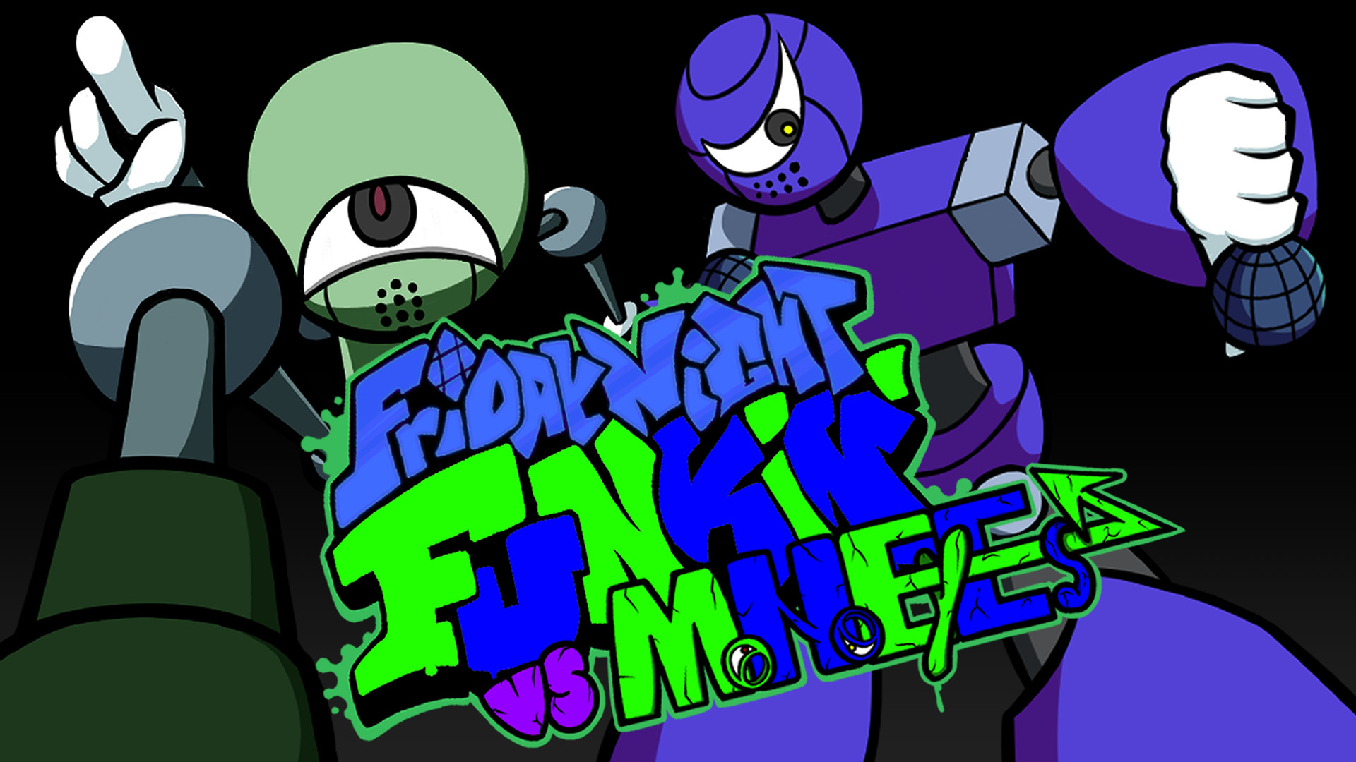 Friday Night Funkin'vs Mono Eyes