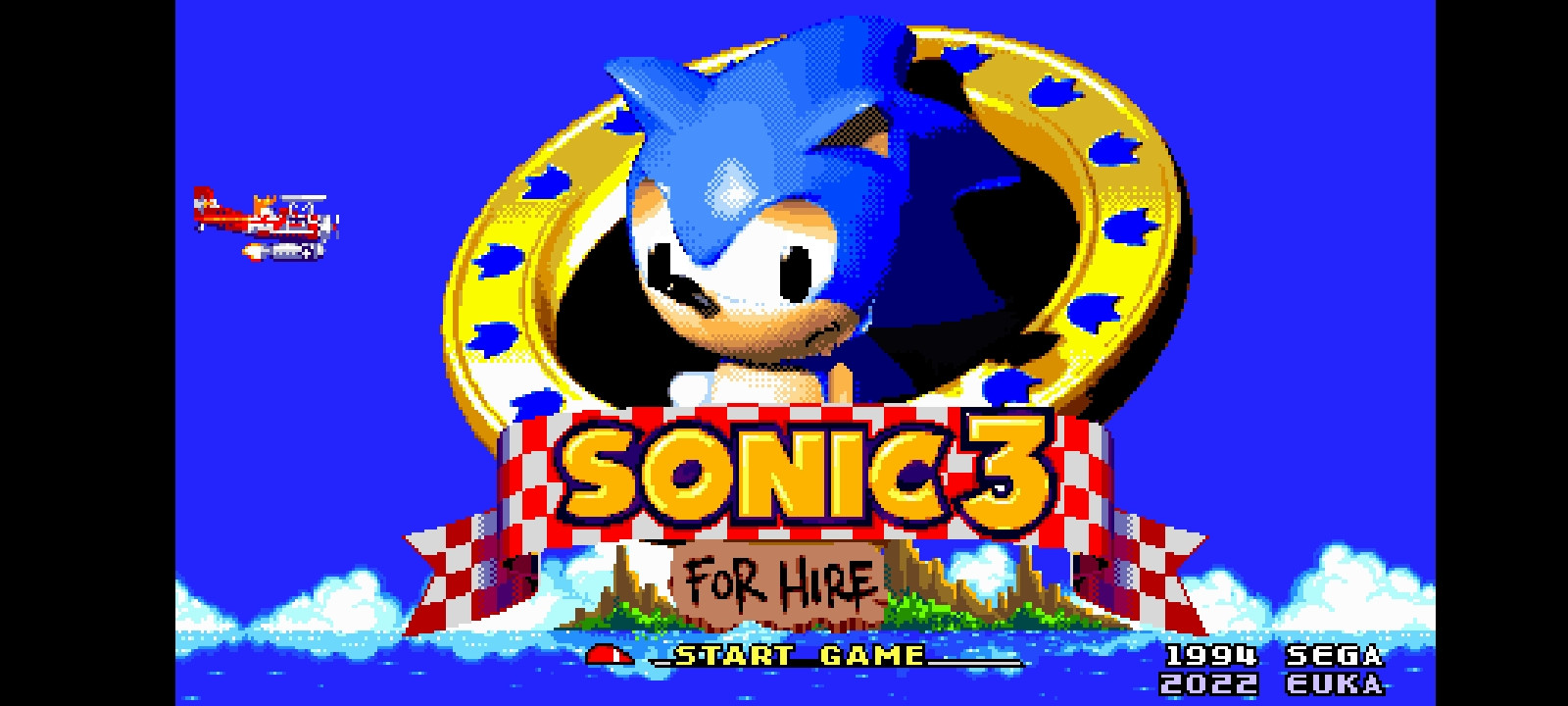 Sonic 3 For hire Title Screen [Sonic 3 A.I.R.] [Mods]