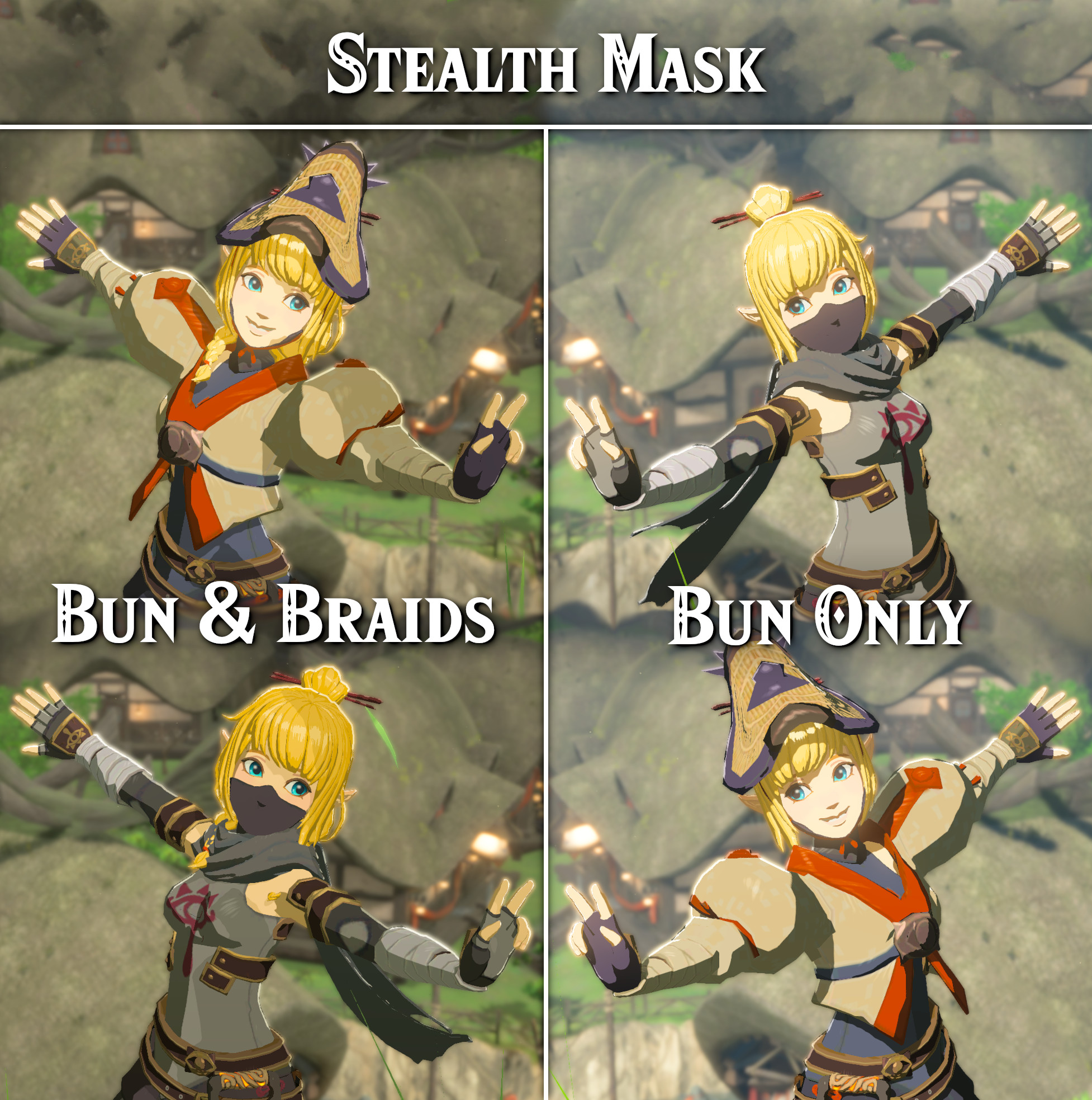 Linkle 30 With Logical Braids The Legend Of Zelda Breath Of The Wild Wiiu Mods 4393