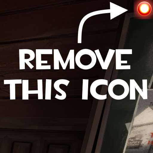 Remove Recording Icon