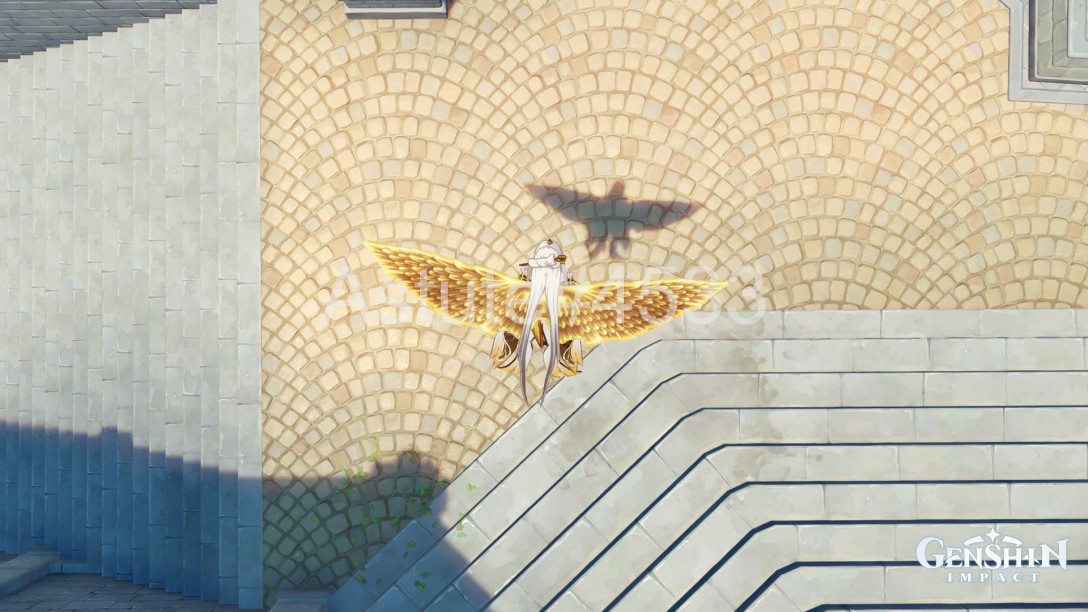 P5 Final boss wings over default glider