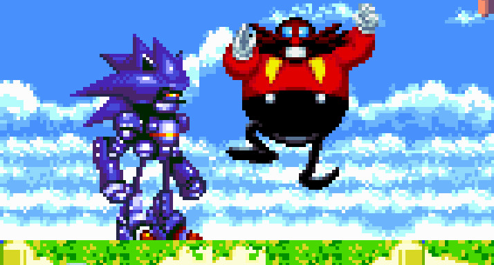 Starved Eggman in Sonic 3 A.I.R