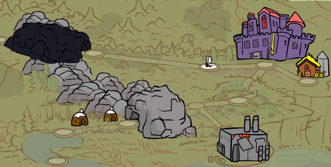 Complete Castle Crashers Map : r/castlecrashers