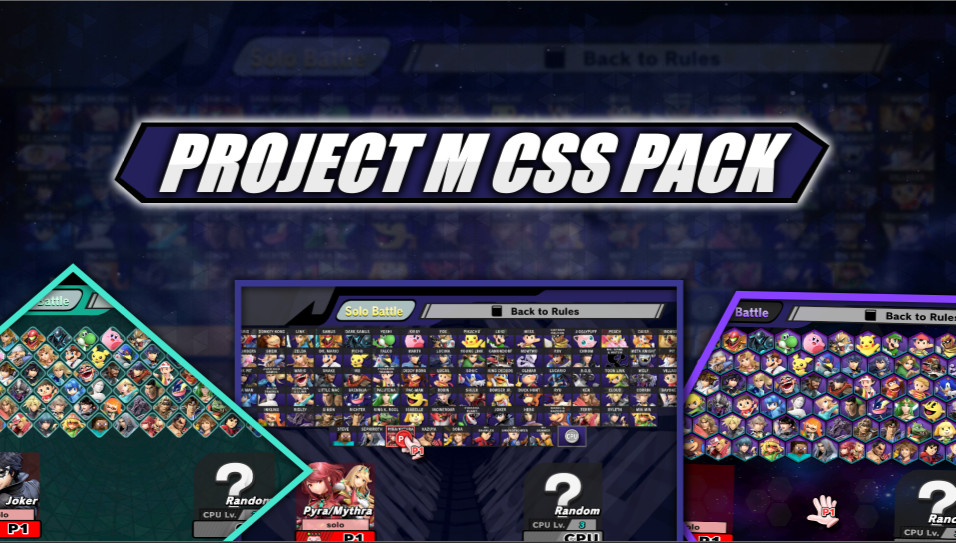 ANIMATED) Project M/+/Remix CSS Pack [Super Smash Bros. Ultimate] [Mods]