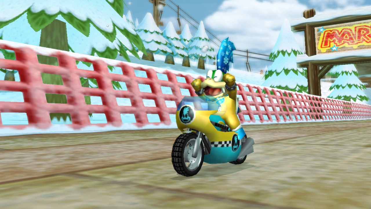 Larry Wintertime [mario Kart Wii] [mods]