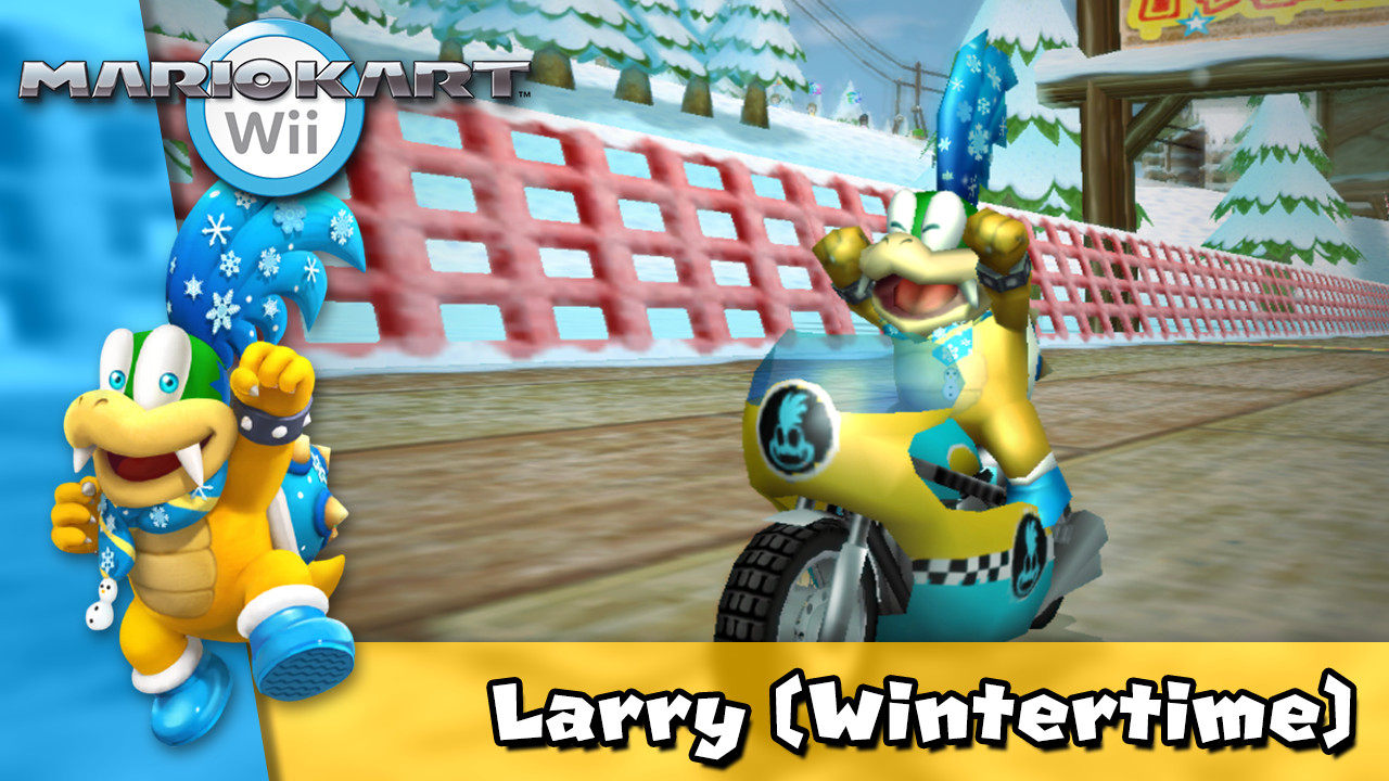 Larry Wintertime [mario Kart Wii] [mods]