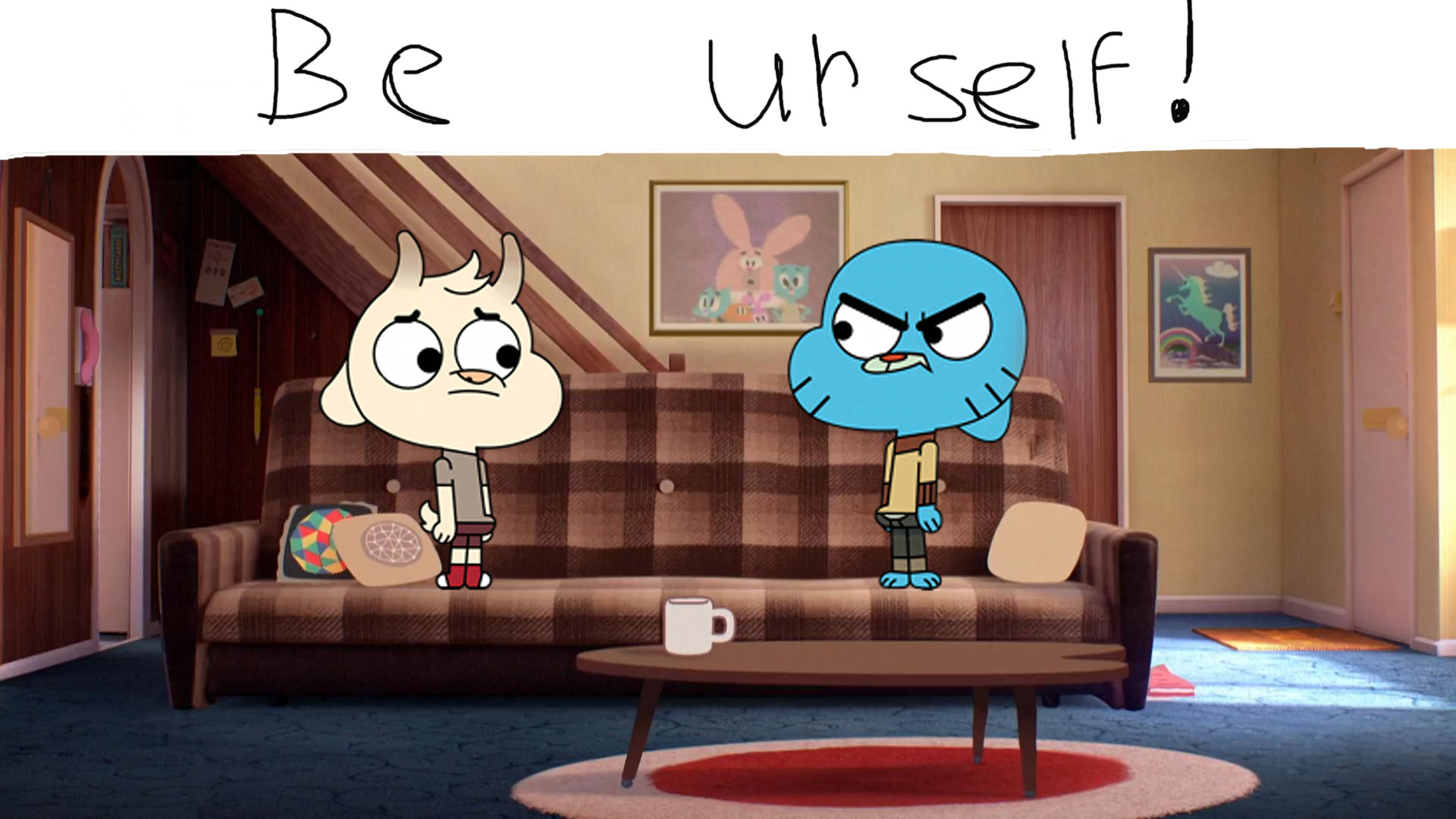 Gumball be yourself [Confronting Yourself cover]