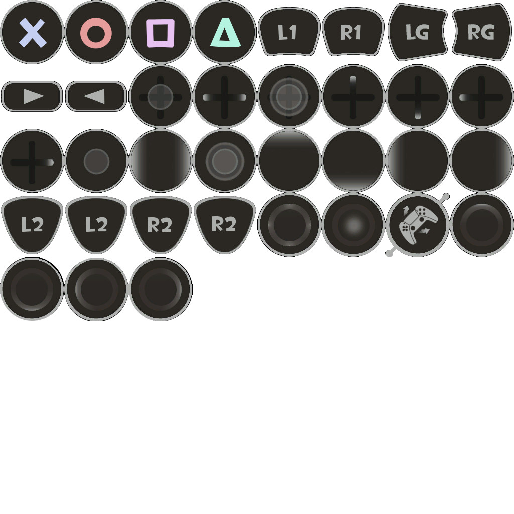 (Resource) PS5 Dualsense TF2 Styled Buttons [Team Fortress 2] [Mods]