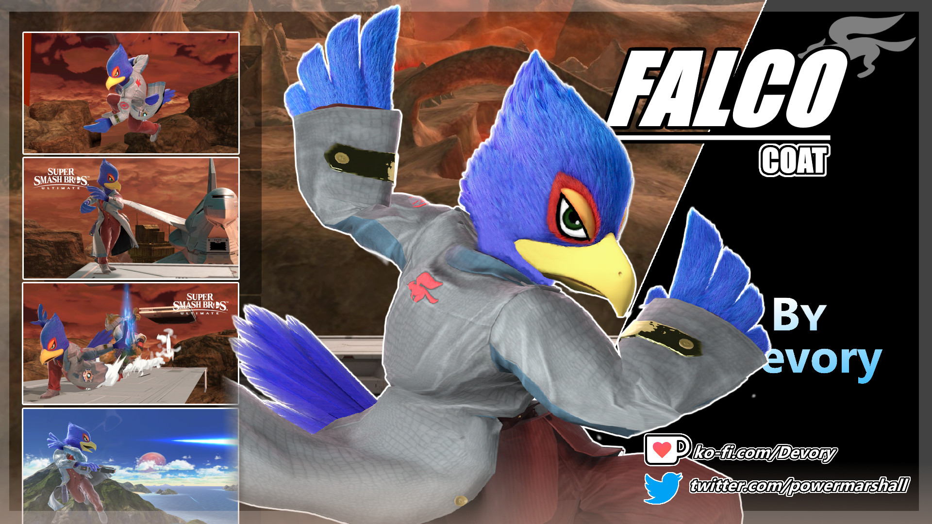 Falco Super Smash Bros Melee