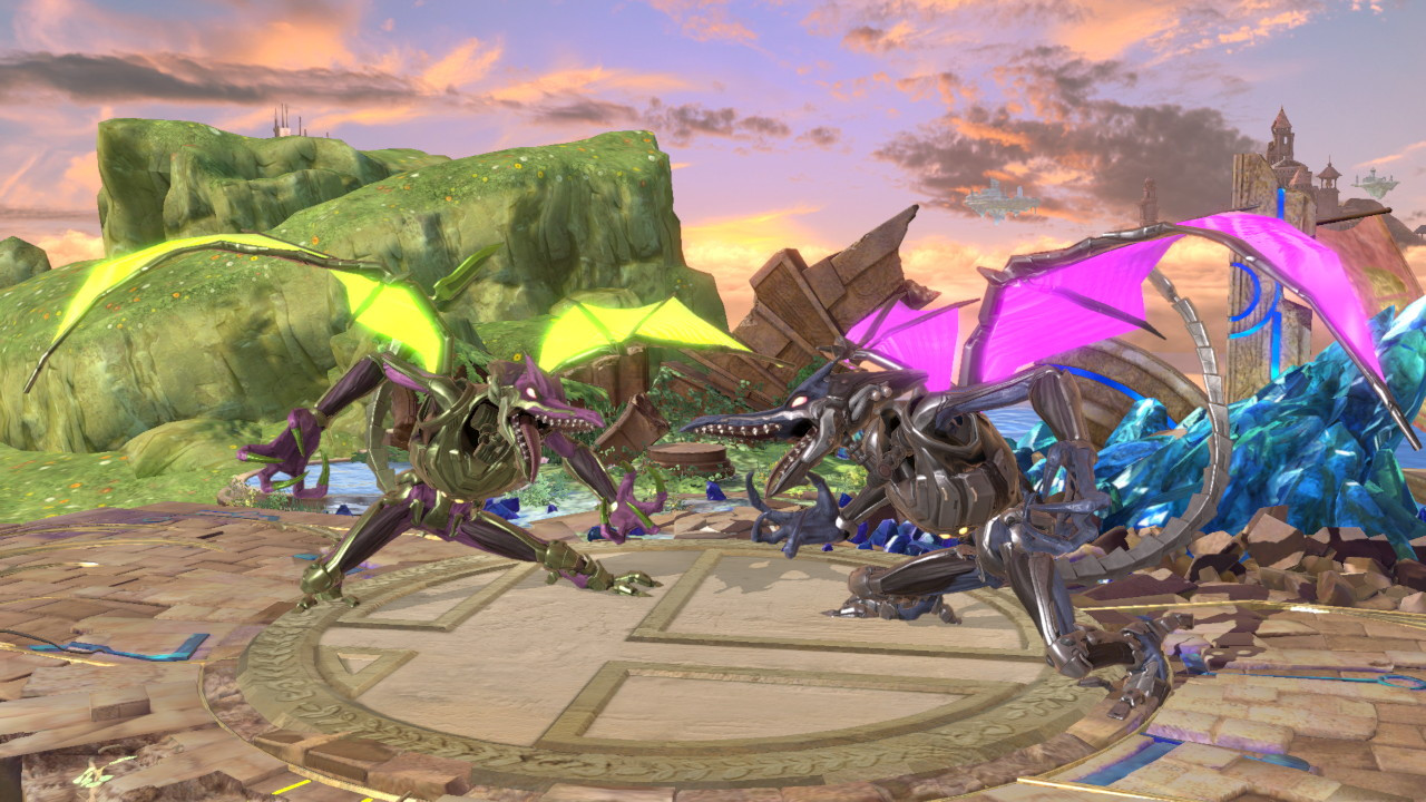 Meta Ridley Extra Recolors (Odd or All Slots) [Super Smash Bros