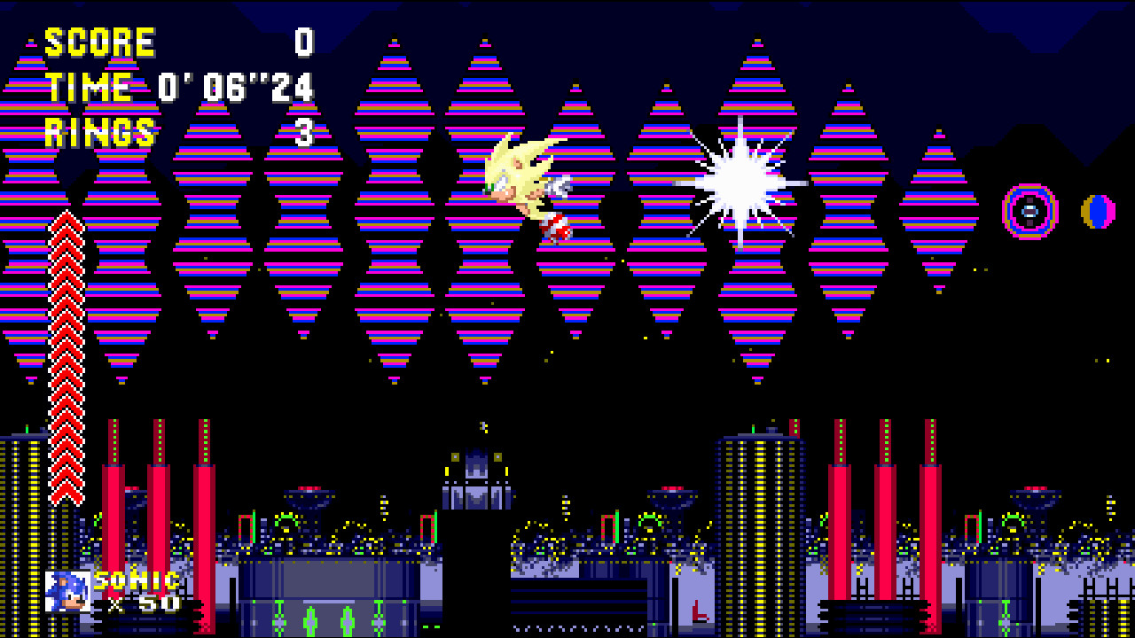 SRB2 Pre-Halloween Sonic Sonic 3 Style Sprites by ColdsterColdy on