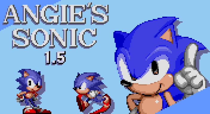 Angie's Sonic sprites/edits (UPDATE for 1.5) [Sonic the Hedgehog Forever] [ Mods]