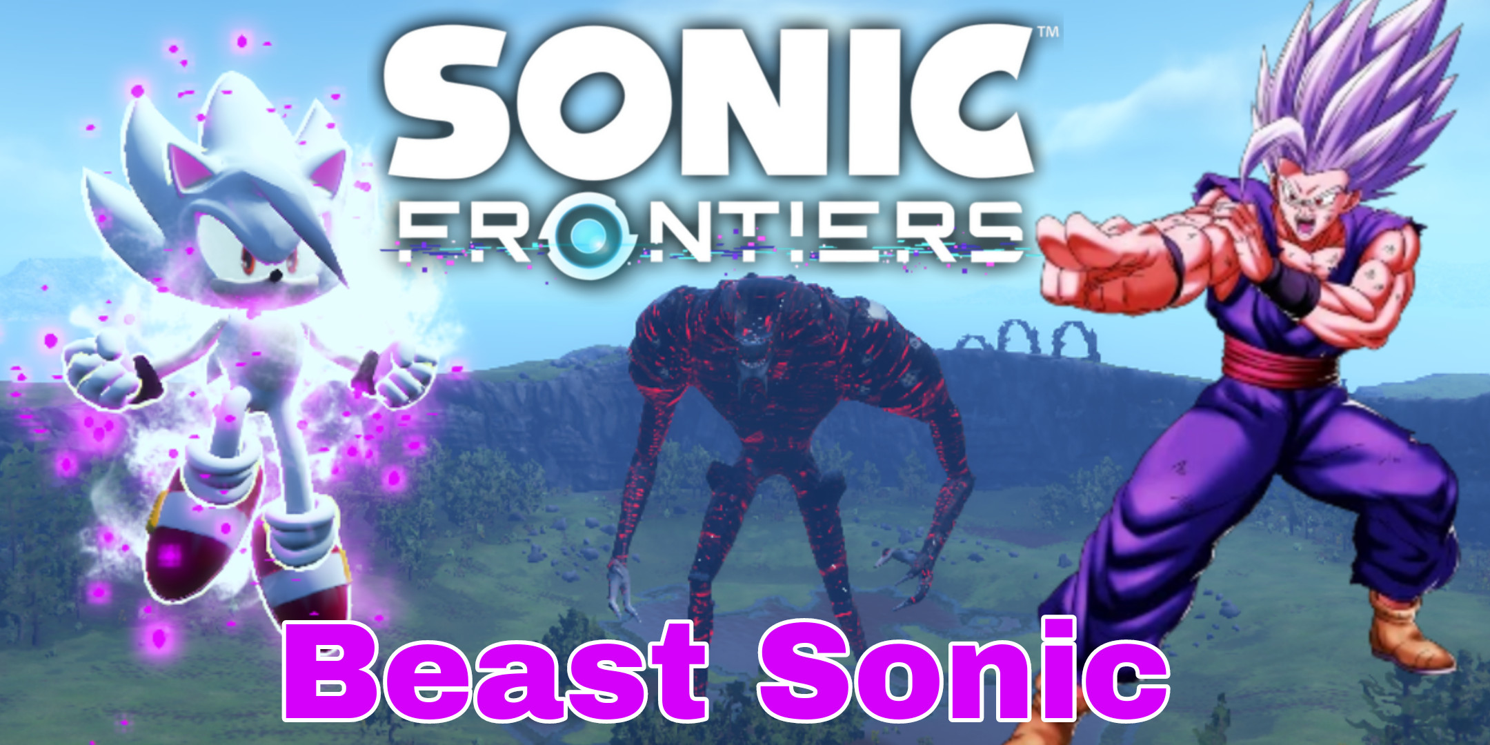 Super Saiyan Beast Sonic [Sonic Frontiers] [Mods]