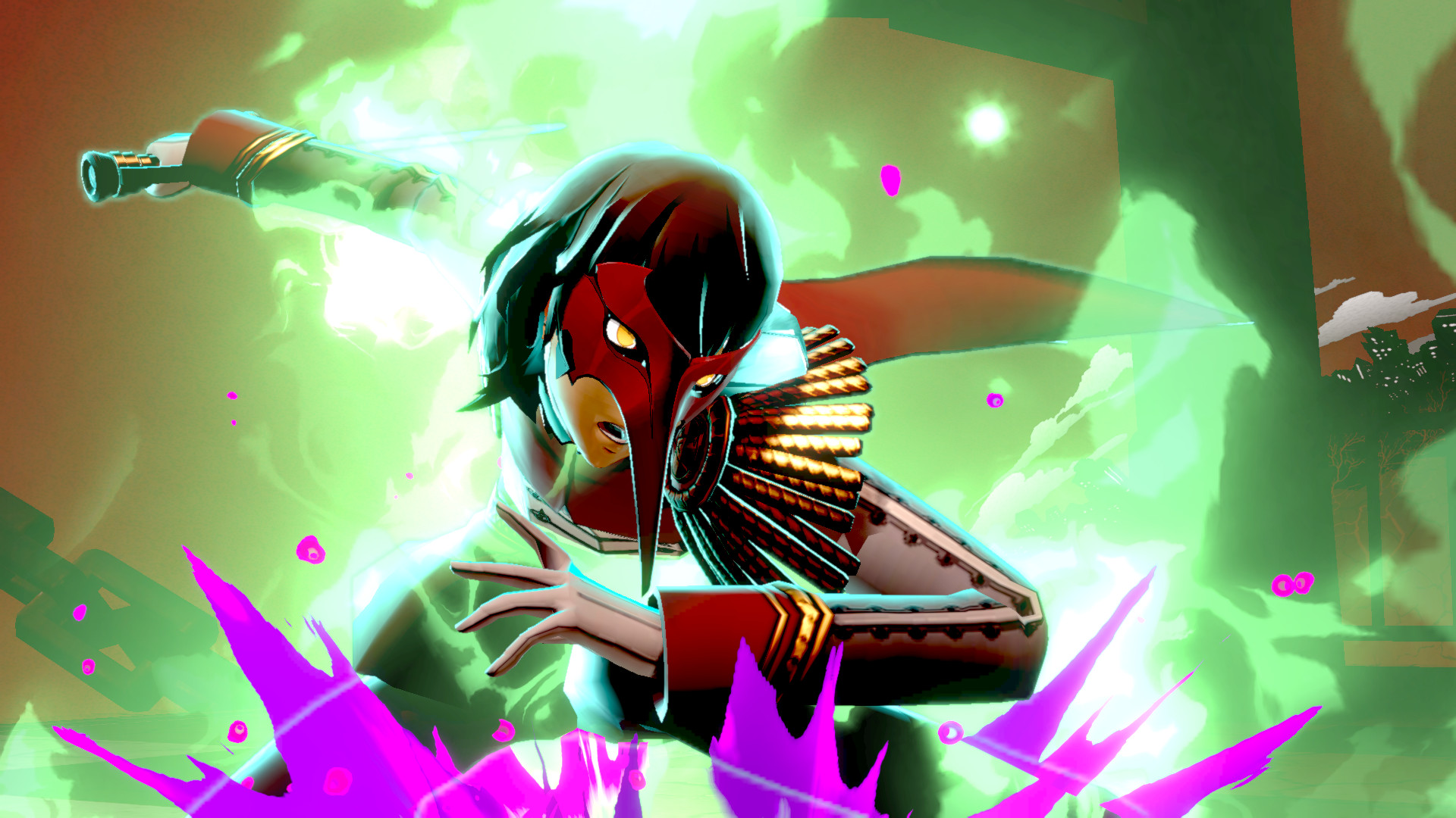 Crow + Black Mask [Super Smash Bros. Ultimate] [Mods]