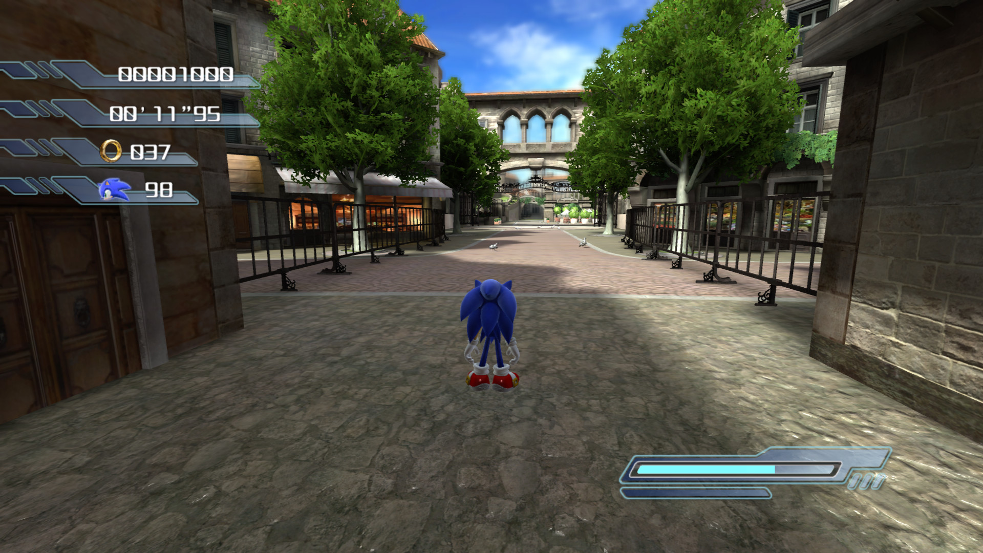 Sonic The Hedgehog (2006) HUD [Sonic Unleashed (X360/PS3)] [Mods]