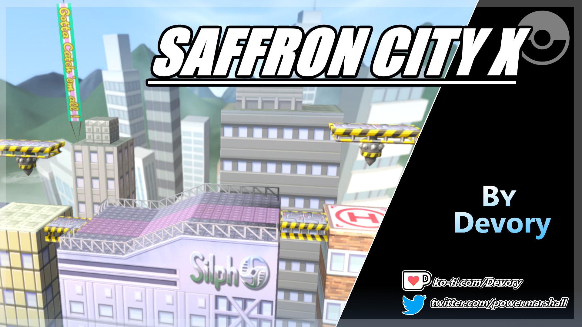 Saffron City X [Super Smash Bros. Ultimate] [Mods]