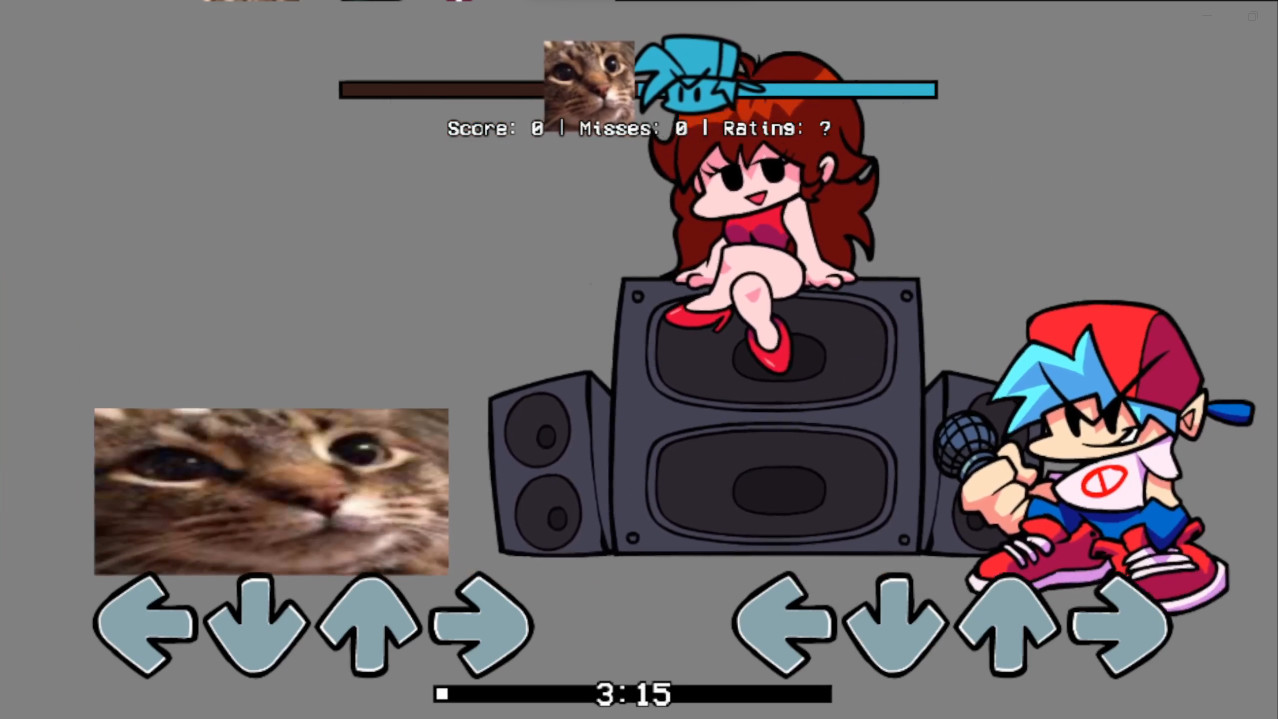 FNF Vs Catmania Drama