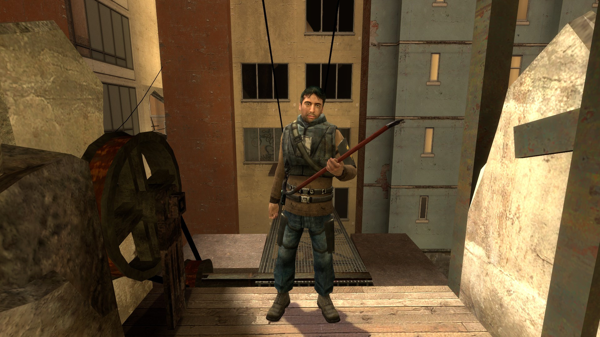 Barney in Rebel Outfit [Half-Life 2] [Mods]