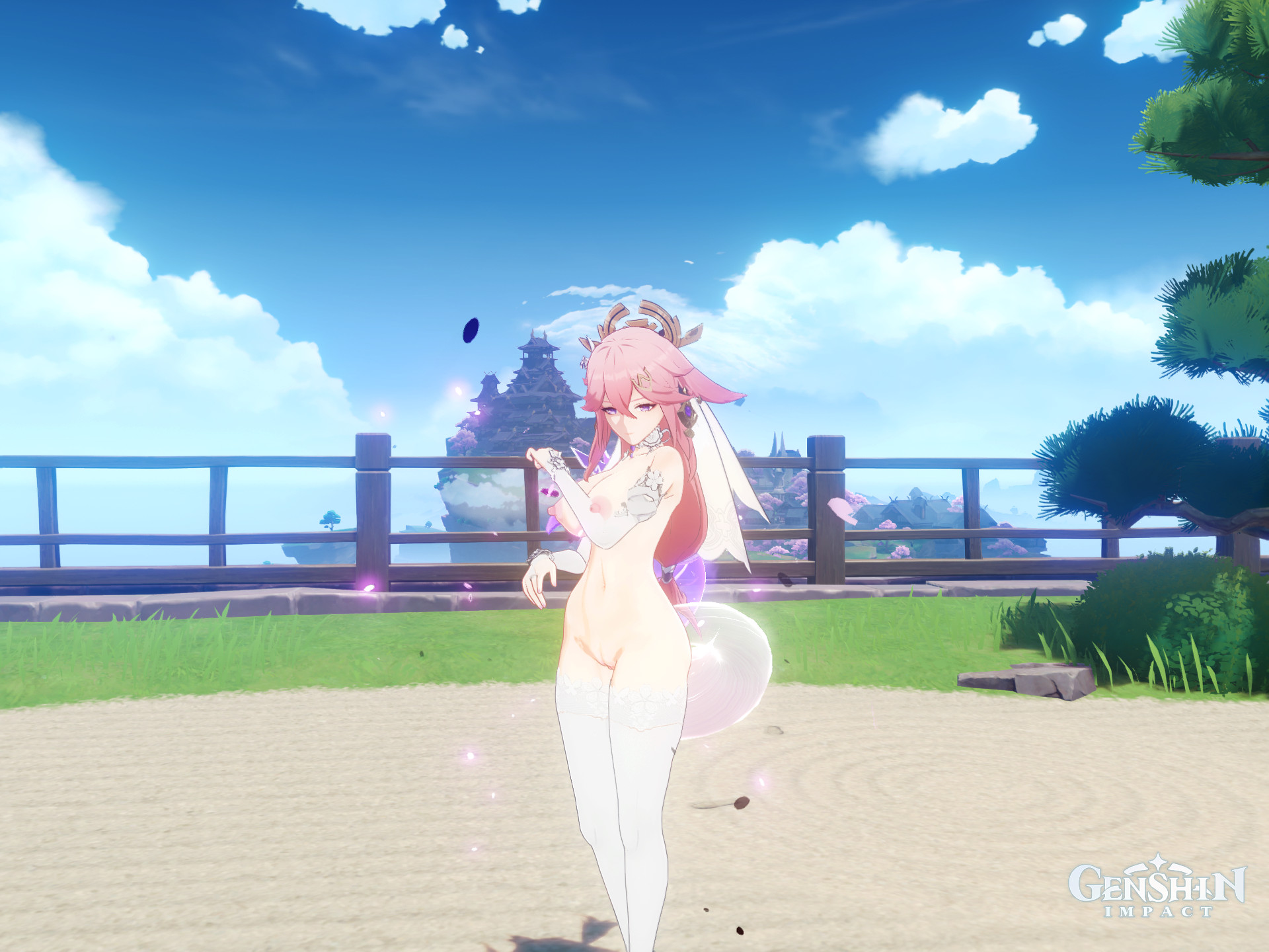 Bride Miko Nude Torso
