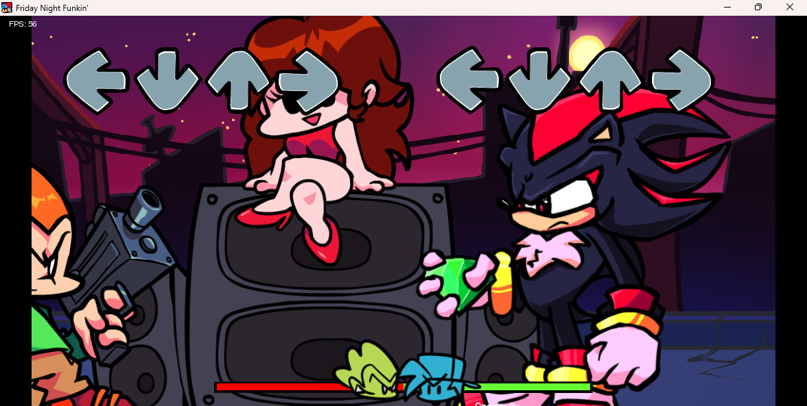 Playable Shadow with Chaos Emerald