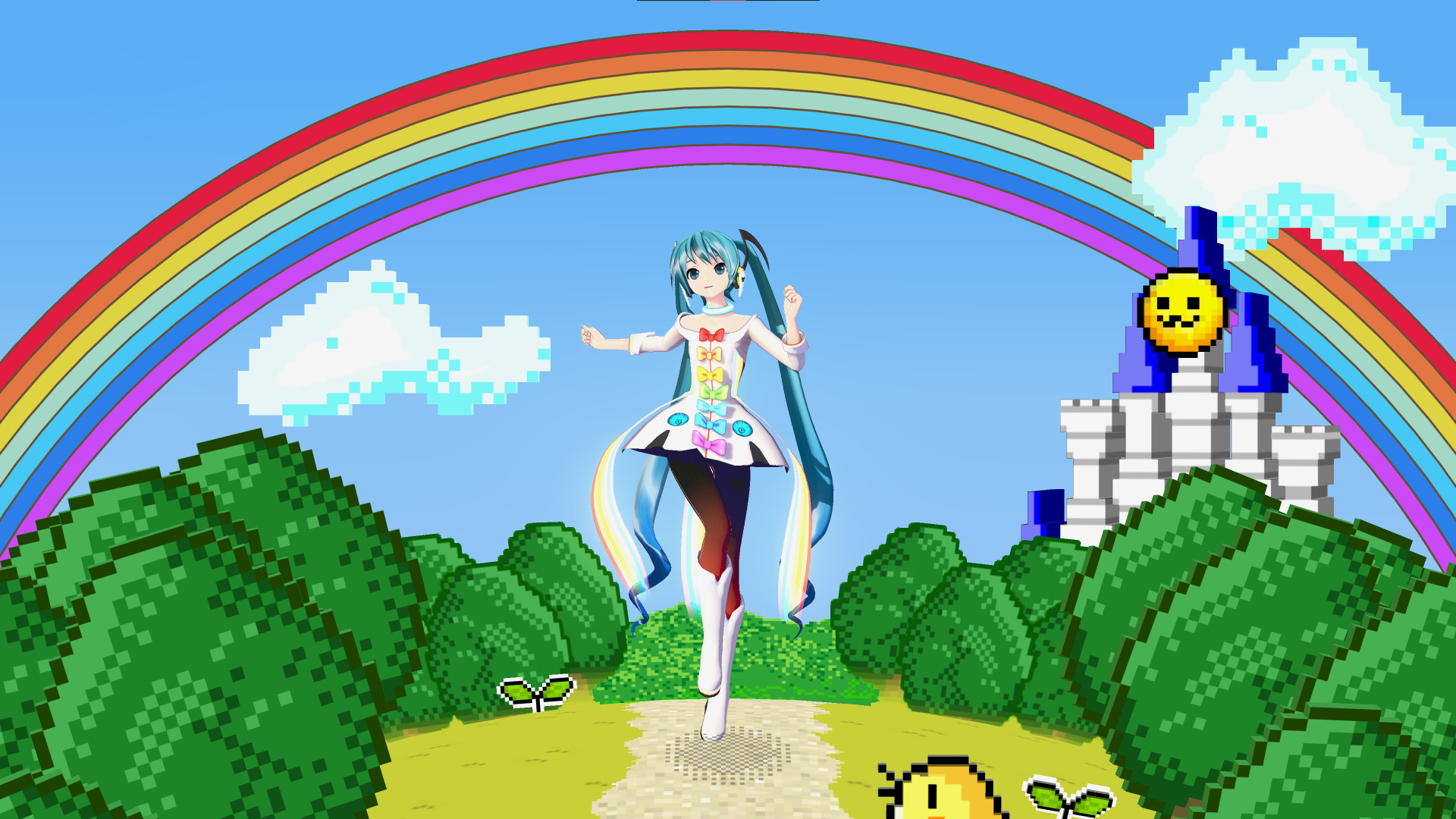 Rainbow Lines Patch Mod for Hatsune Miku: Project DIVA Mega Mix+ ...