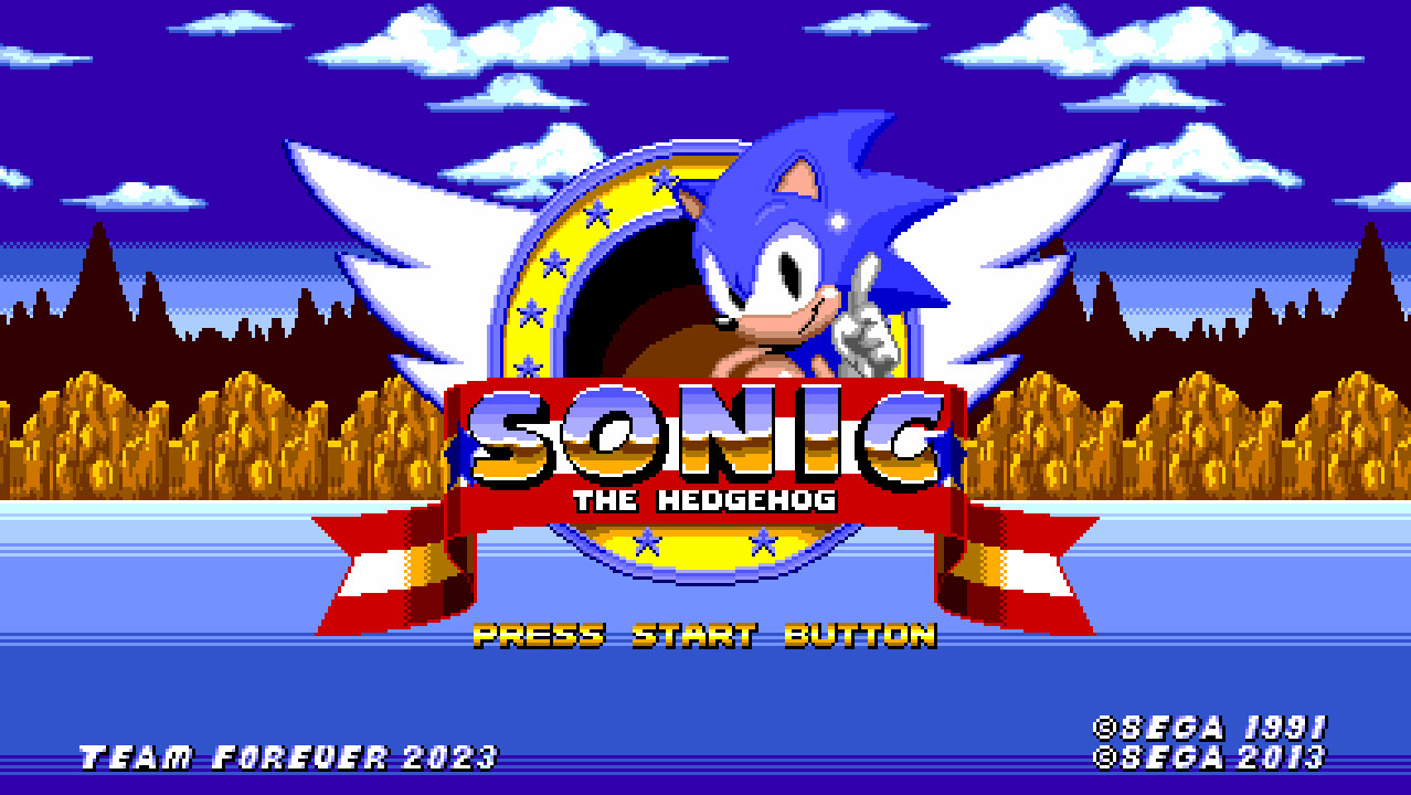 Sonic the Hedgehog Forever: R3PAINTED [Sonic the Hedgehog Forever] [Mods]