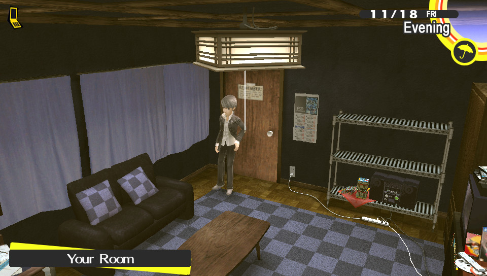 Revamped + Modernized Room (Vita) [Persona 4 Golden (Vita)] [Mods]