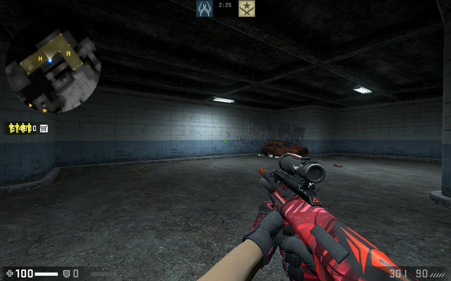 CSGO Aug VIRUS RED w/h {Working Digital Catalog} [CounterStrike