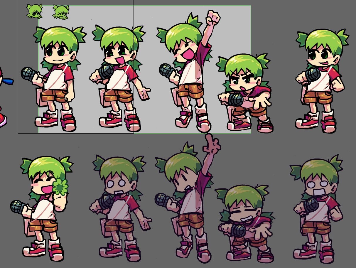 FNF Yotsuba Assets [Friday Night Funkin'] [Mods]